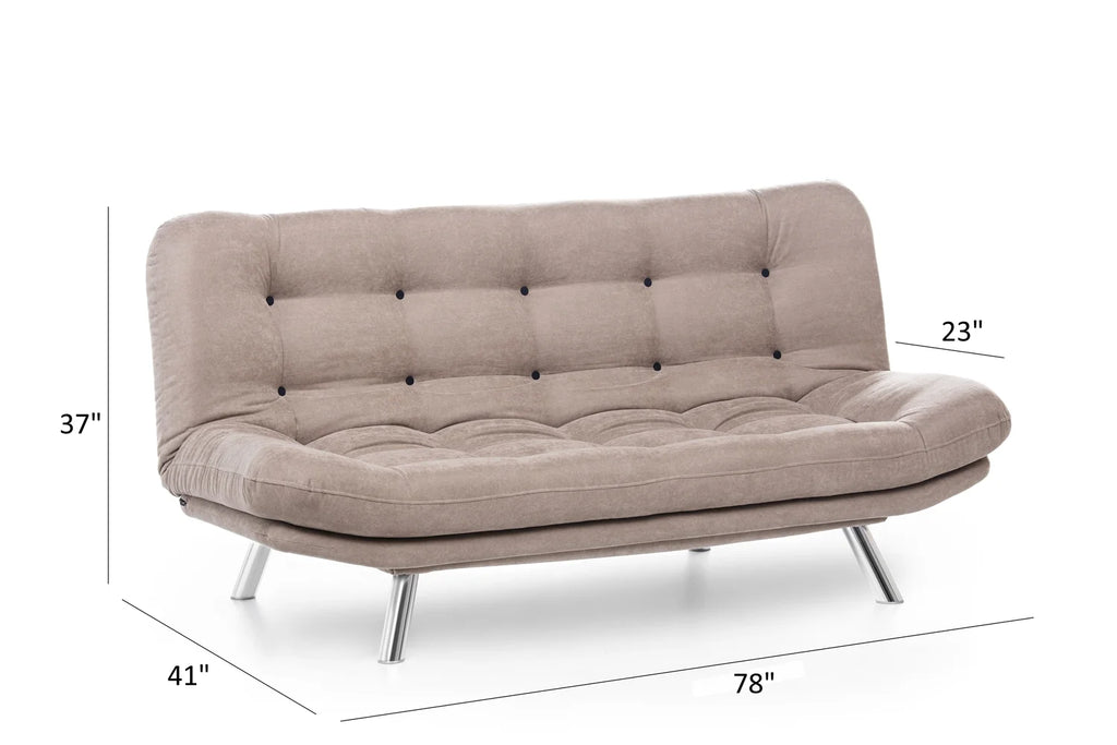 Armless Futon Sofa Sleeper Sofa M8696