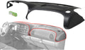 Black Dash Cover for Dodge Ram 1500 2500 3500 1998-2002 W981682
