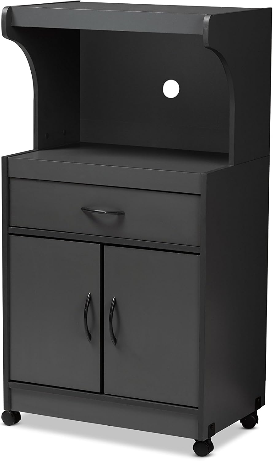 Dark Grey Kitchen Cabinet W7056