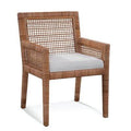 Natural/Gray Houndstooth Dining Chair R842886