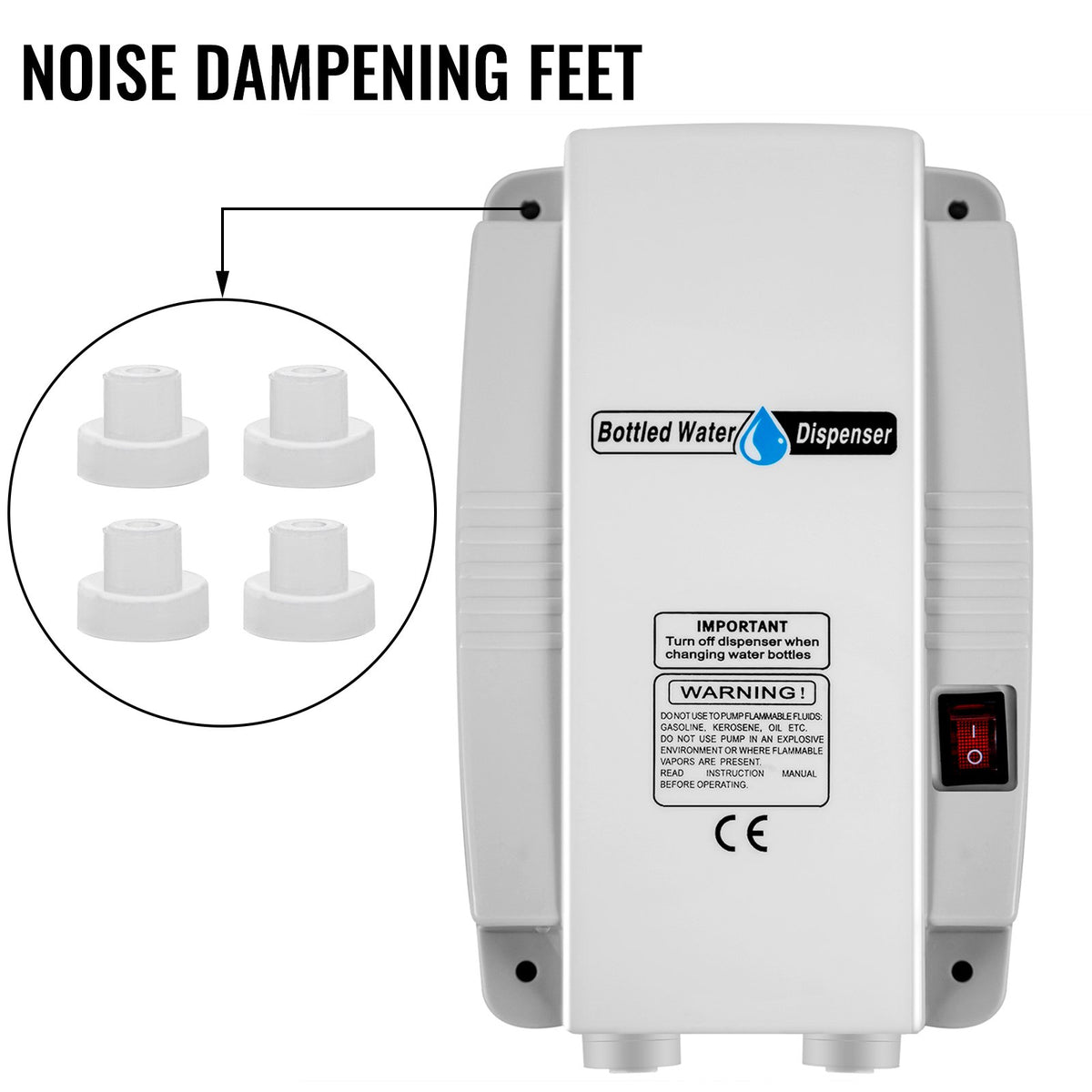 Water Dispenser Pump System, 110V, 20ft US Plug Z729