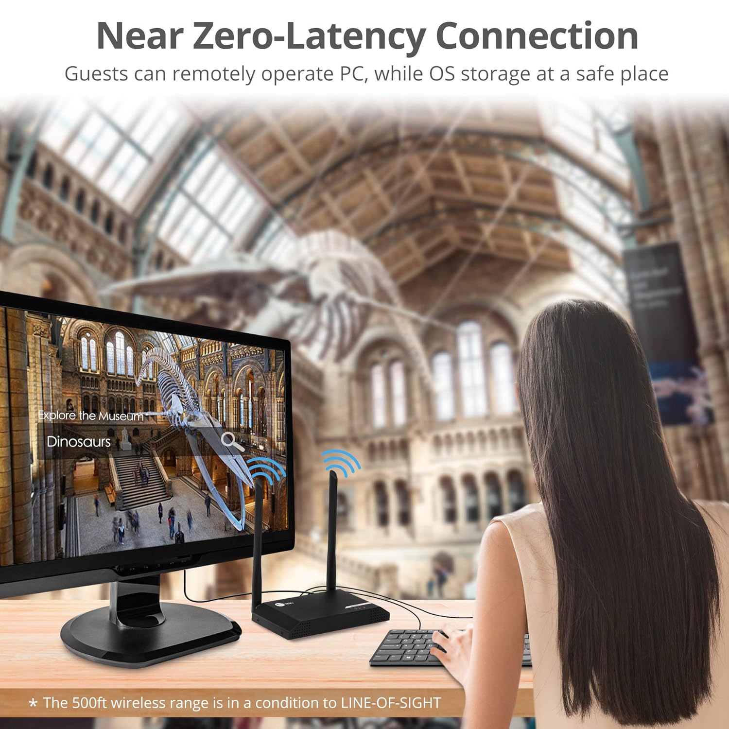 500ft 1080p Wireless HDMI Extender with IR F57995