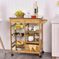 Kitchen Cart with Stainless Steel Top E9094