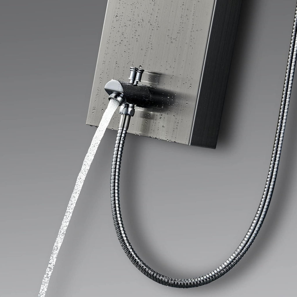 Real #304 Stainless Steel Wall Mount Shower Panel System O2444