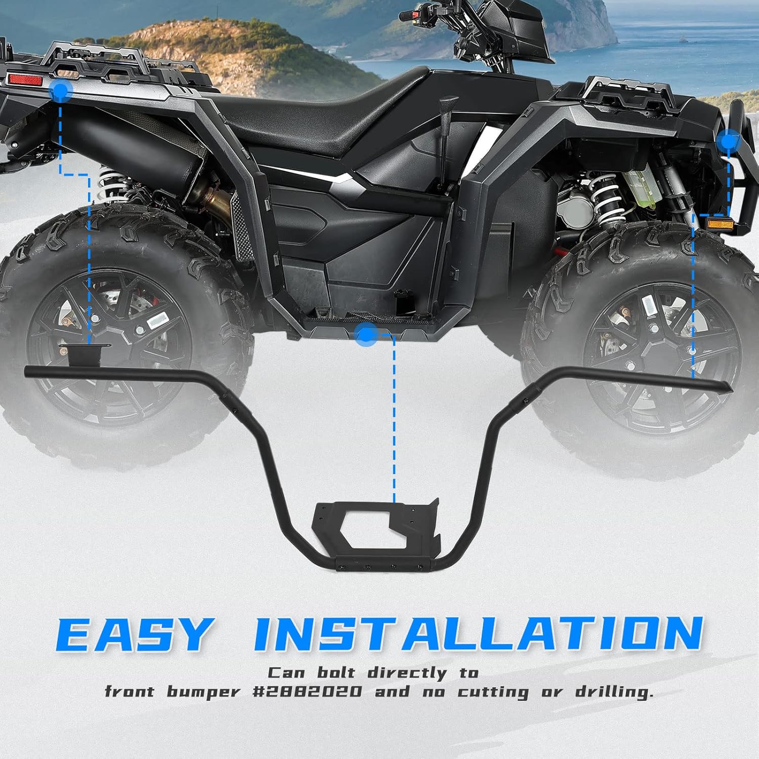 ATV Side Bumper Protection Frame R315