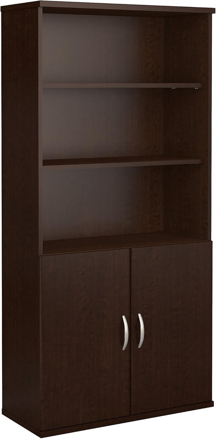 5 Shelf Bookcase with Doors H38483