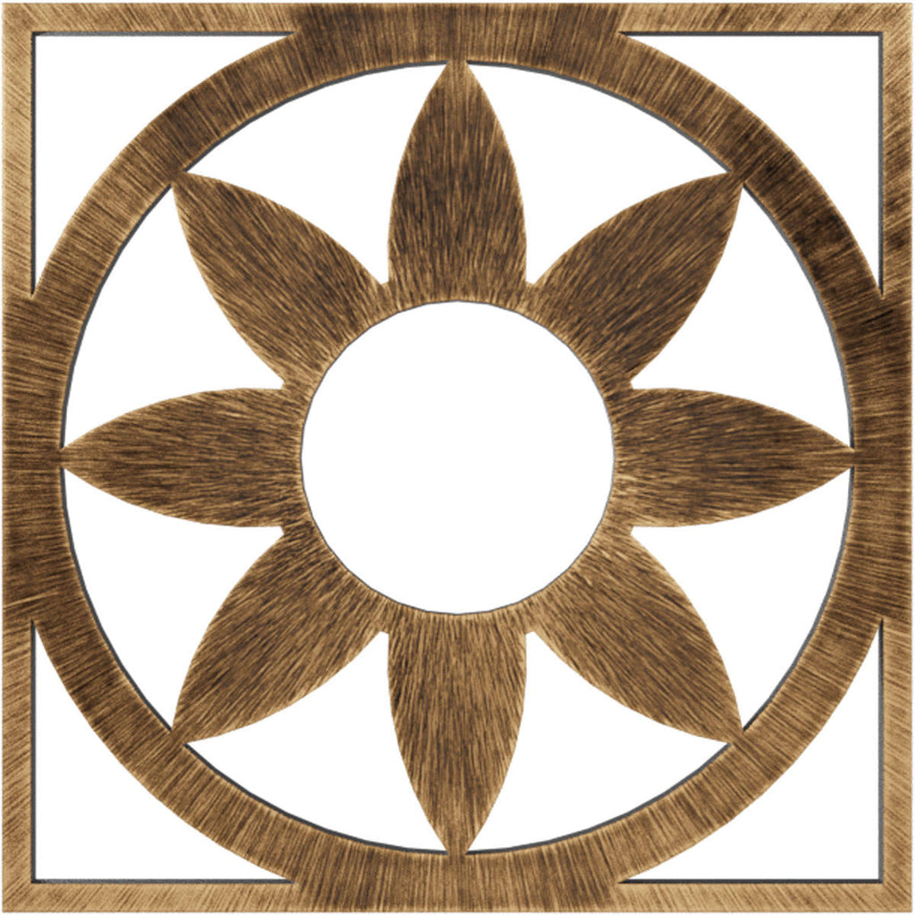 32x22OD x 11 1/8x22ID x 1x22P PVC Pierced Ceiling Medallion A6828