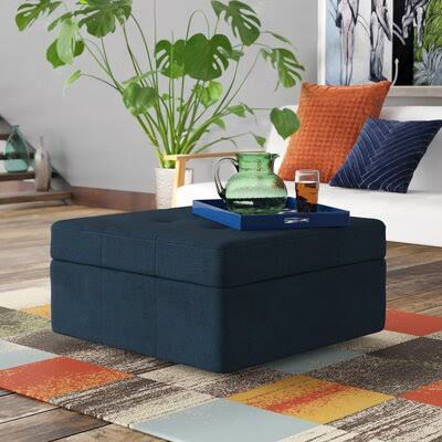 Tufted Square Storage Ottoman X704