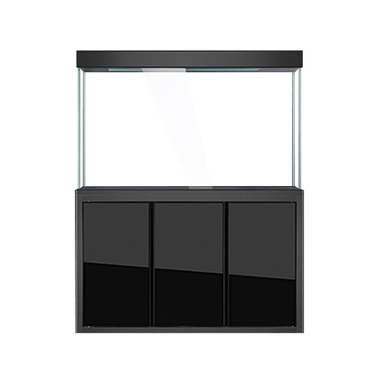 135 Gallon Tempered Glass Aquarium Black S897