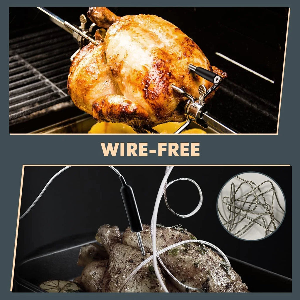Wireless Bluetooth Meat Thermometer for BBQ U8606