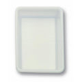 White Deep Flat Food Storage Container Tray, 5.2 Quart P480