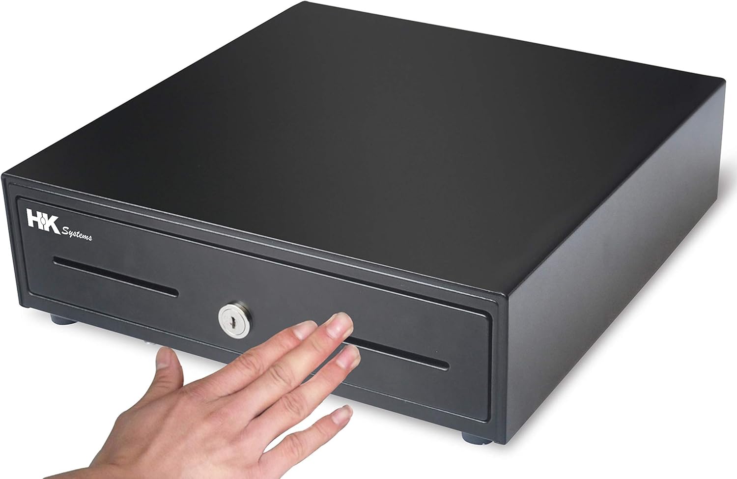 Heavy Duty Black Push Open Cash Drawer with Metal Bracket V7880