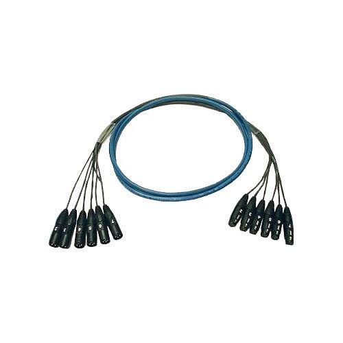 6-Channel XLR Female to XLR Male Fanout Snake Cable M4121