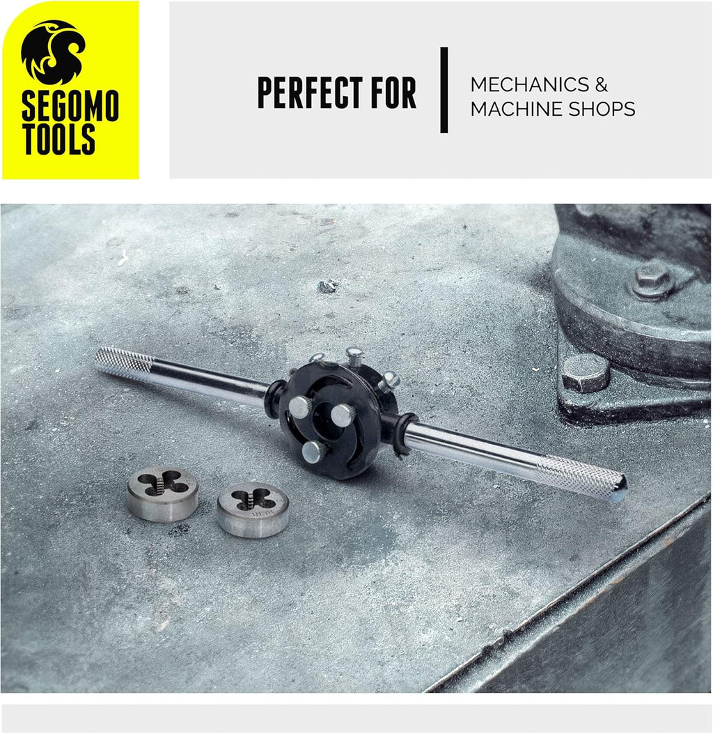 60 Piece Metric & SAE Tap and Die Set with Storage Case U139