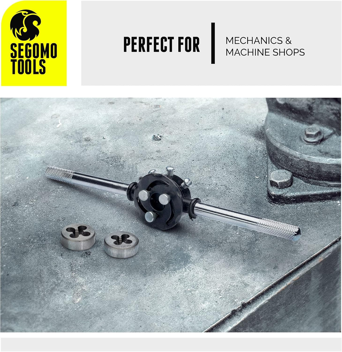 60 Piece Metric & SAE Tap and Die Set with Storage Case U139