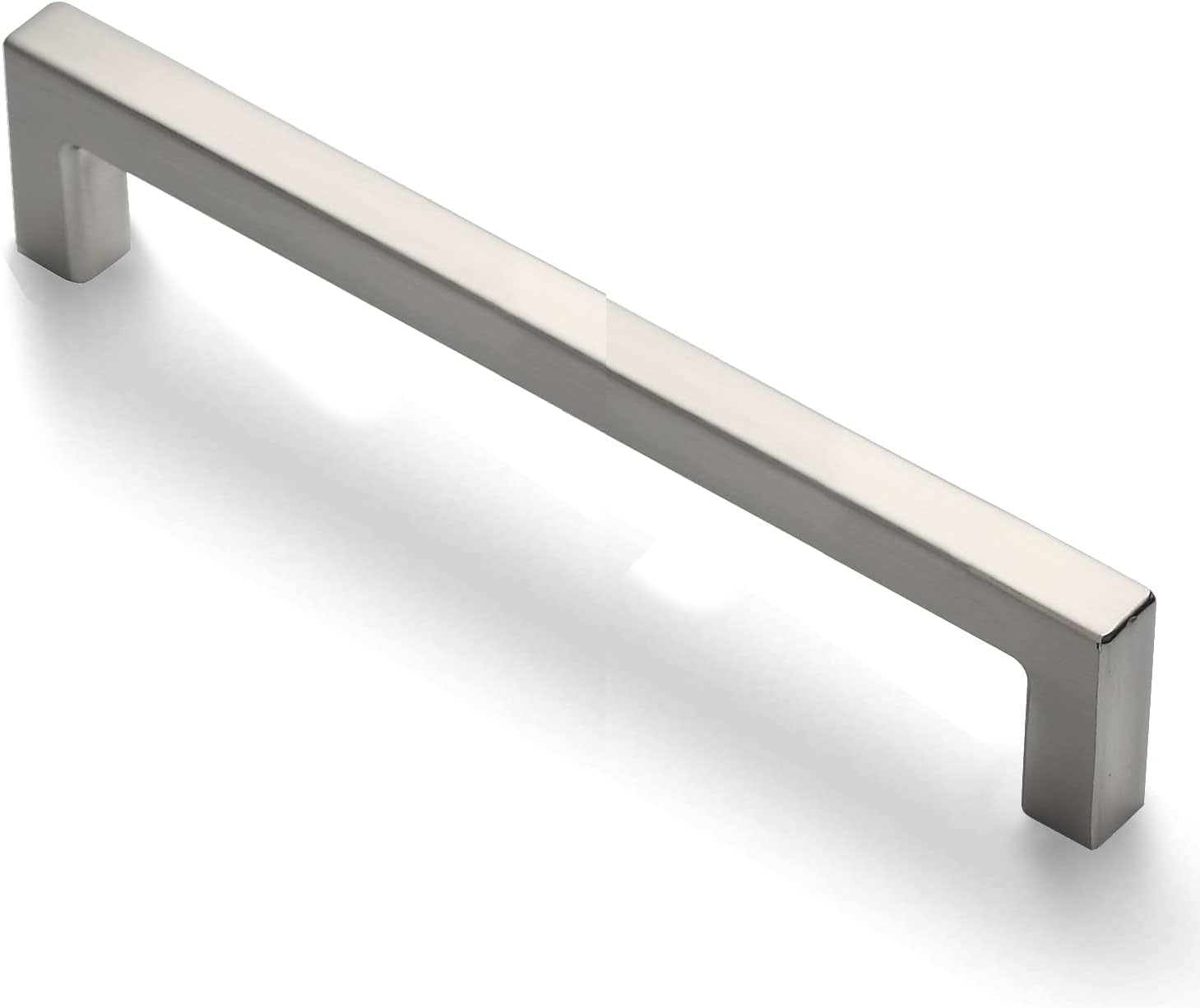 25-Pack Square Bar Pulls Cabinet Handle 5 Brushed Nickel P91170