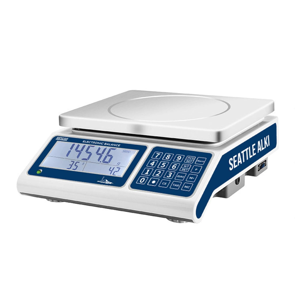 Industrial Counting Scale with 30kg Capacity and 0.5g Accuracy E712924