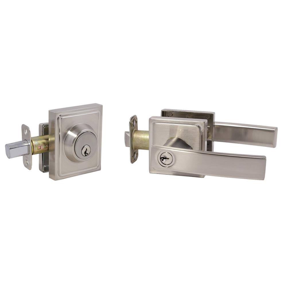 Satin Nickel Entry Combo G103960