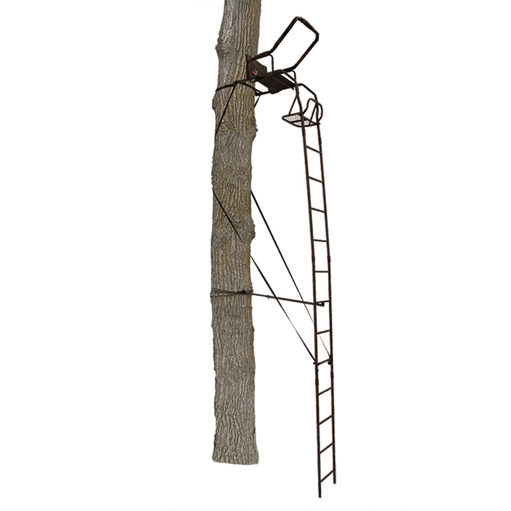 17' Lightweight Portable Hunting Tree Stand Ladder I28676
