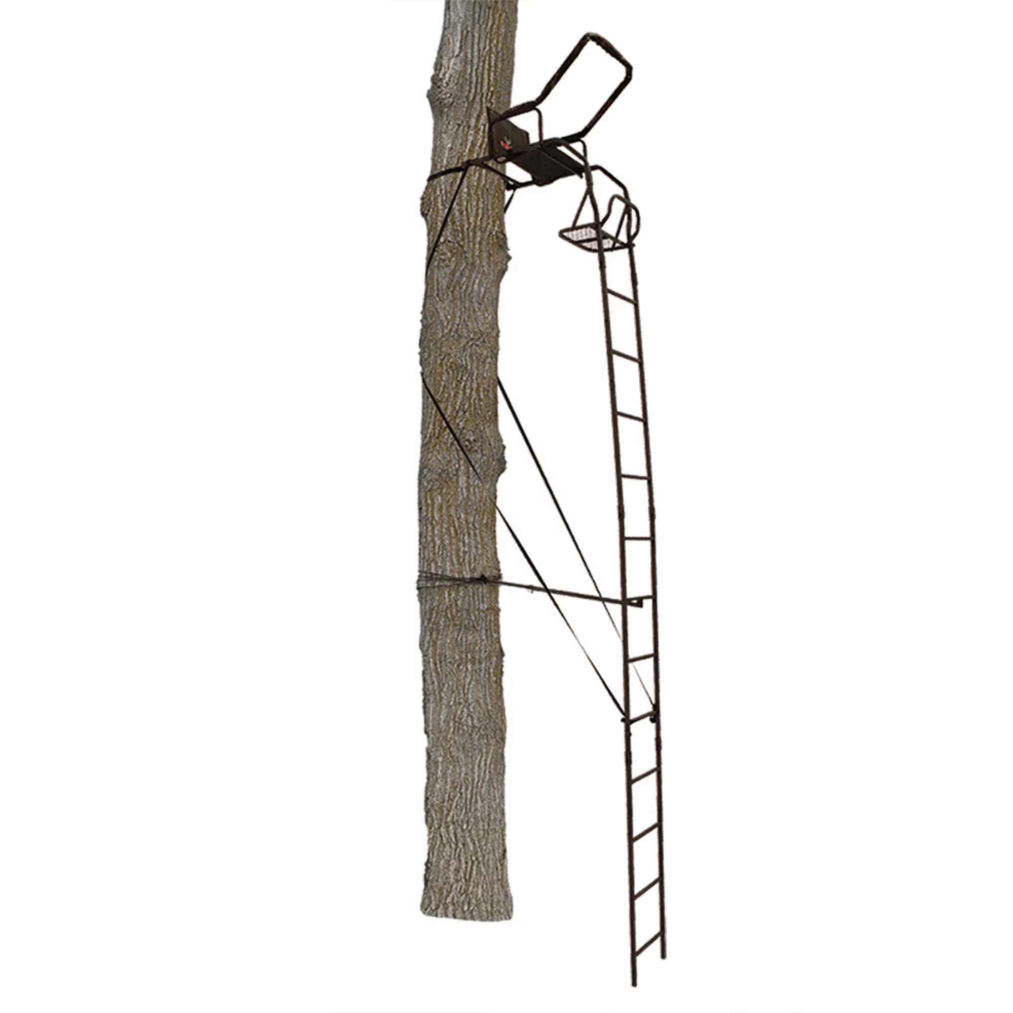 17' Lightweight Portable Hunting Tree Stand Ladder I28676