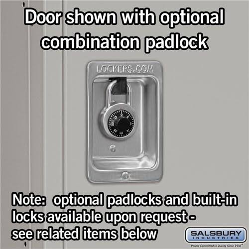 Blue Metal Locker P82123