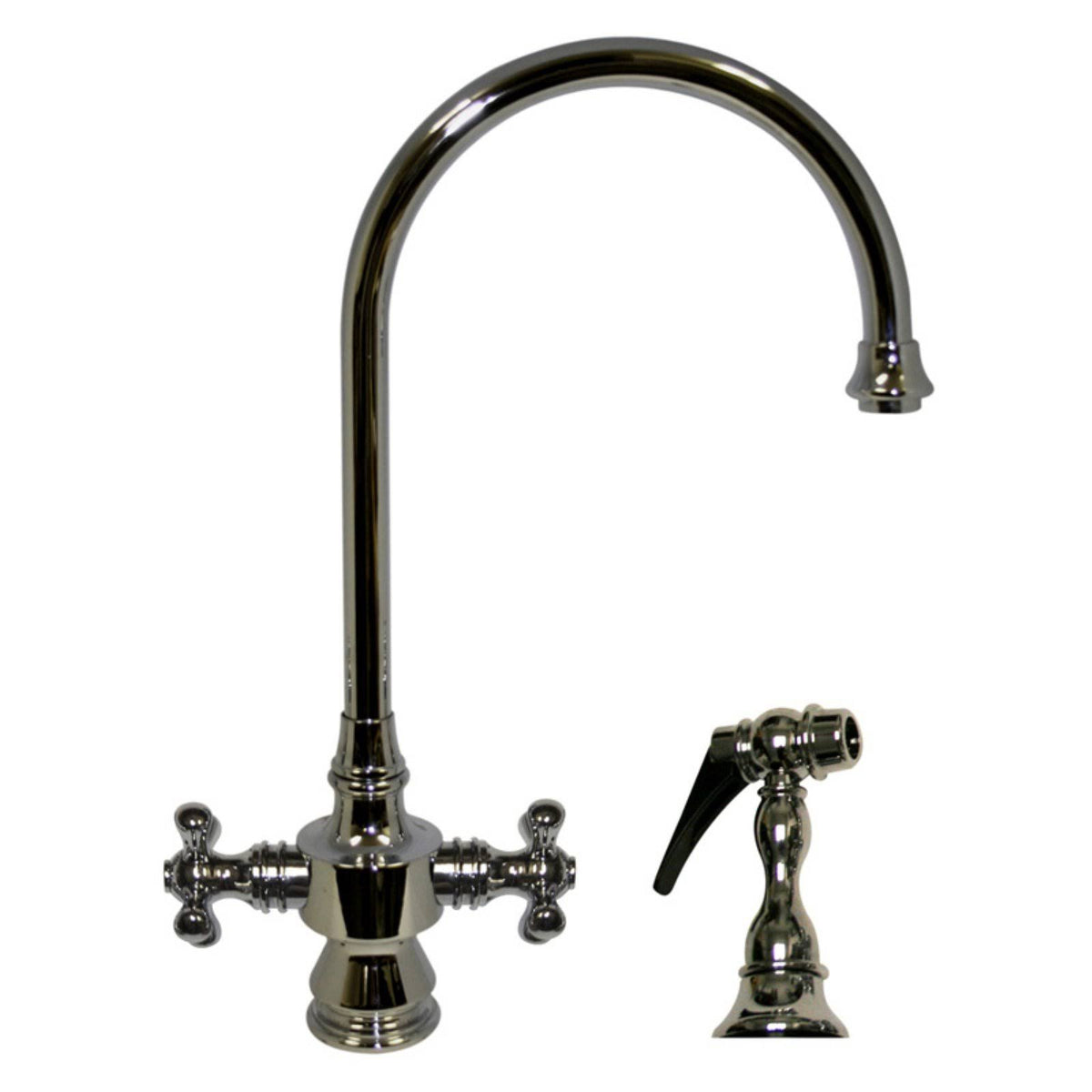 Chrome Dual-Handle Faucet C40280