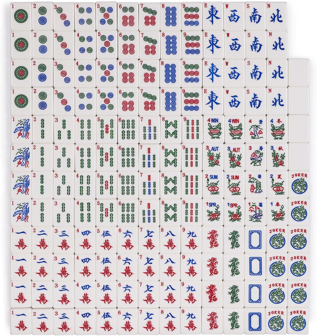 Set of 166 American Mahjong Tiles S37940
