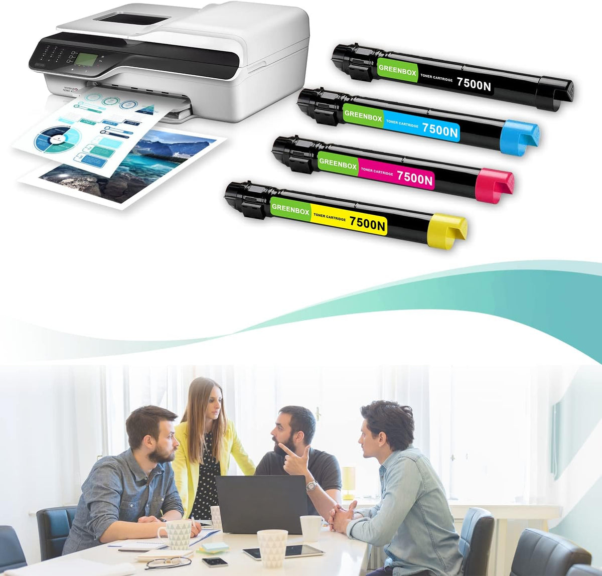 Remanufactured Toner Cartridge 4 Pack U6871