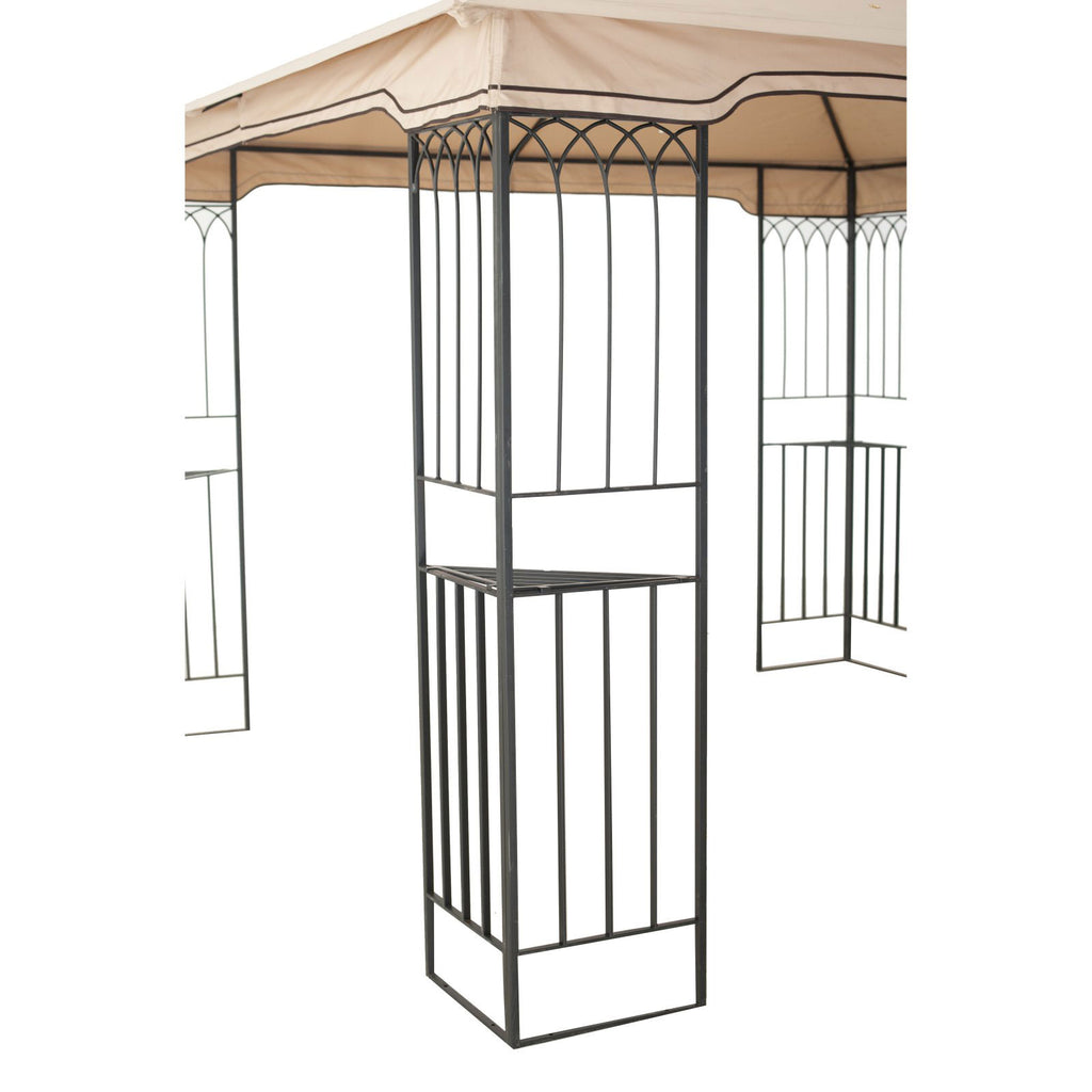 Beige Pop Up Canopy Gazebo W974909