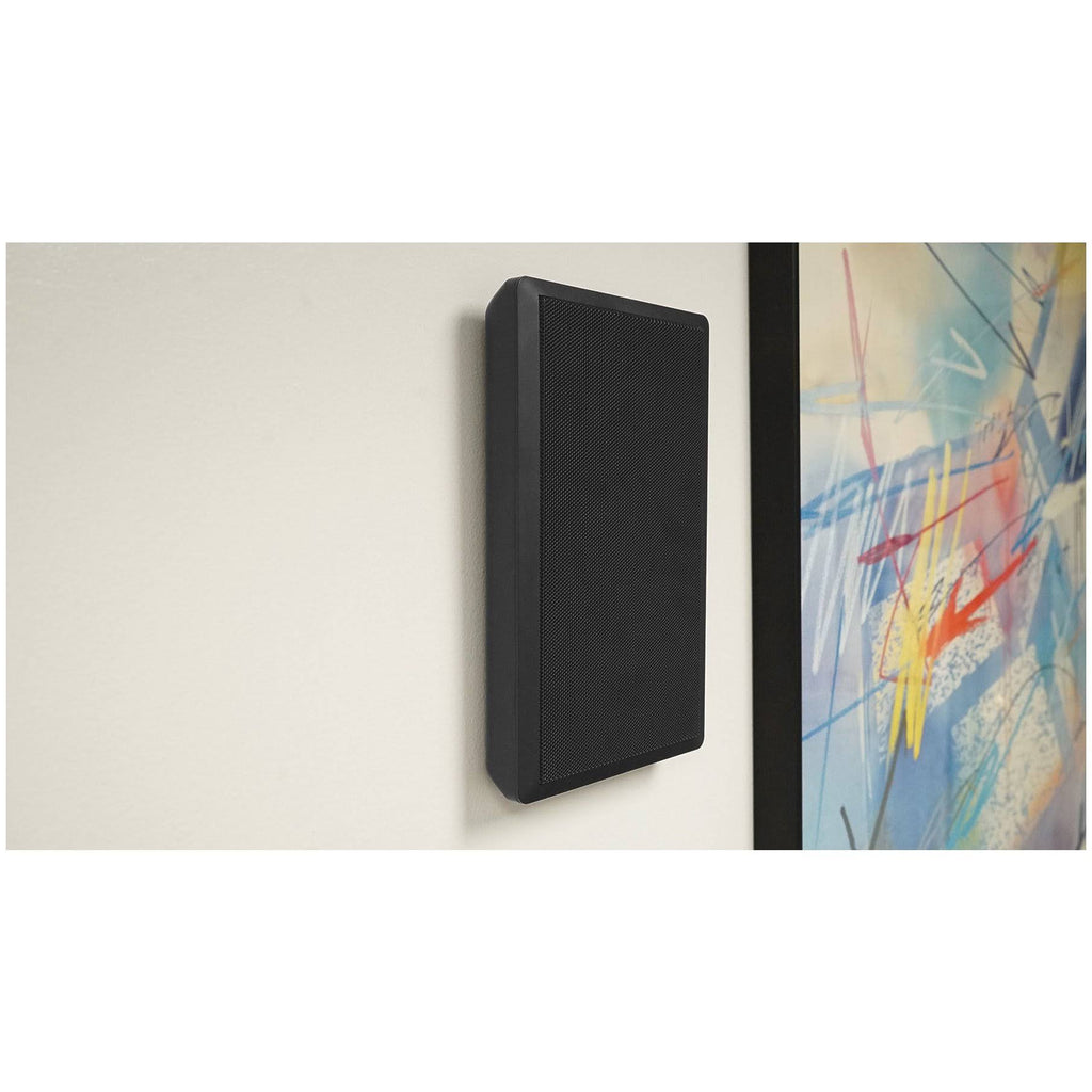6000W 6-Zone Bluetooth Receiver with 8 Slim Wall Speakers and 4 RockSlim Black Speakers L312694
