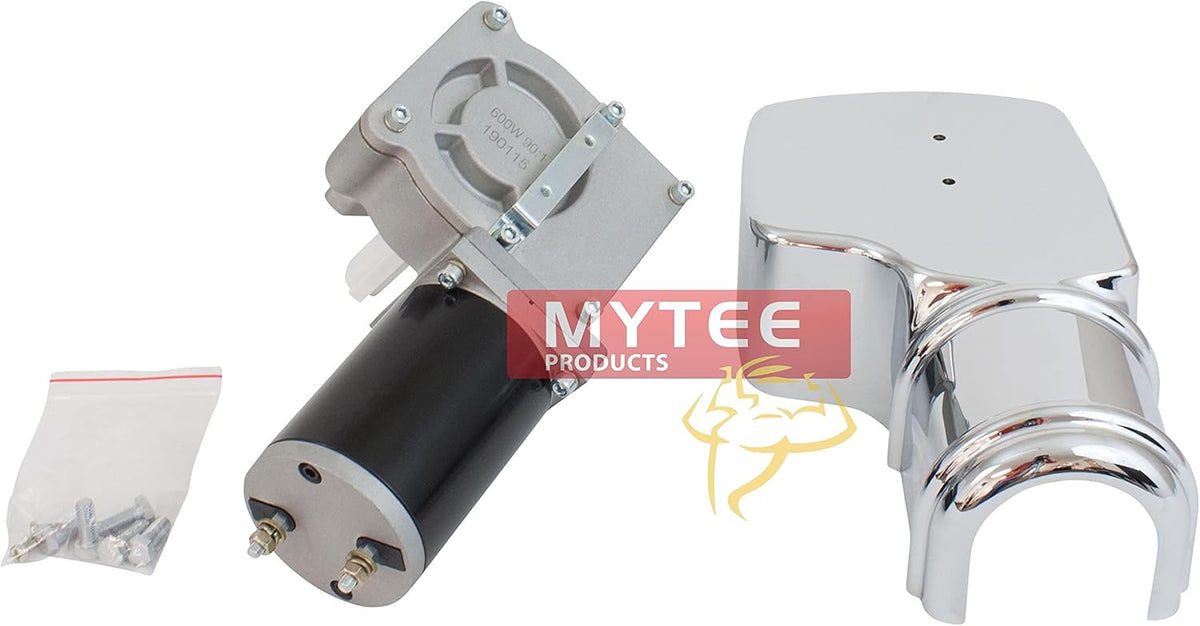 1200W 90:1 Tarp Motor with Chrome Cover 12VDC / 52 AMPS / 42 RPM F22154