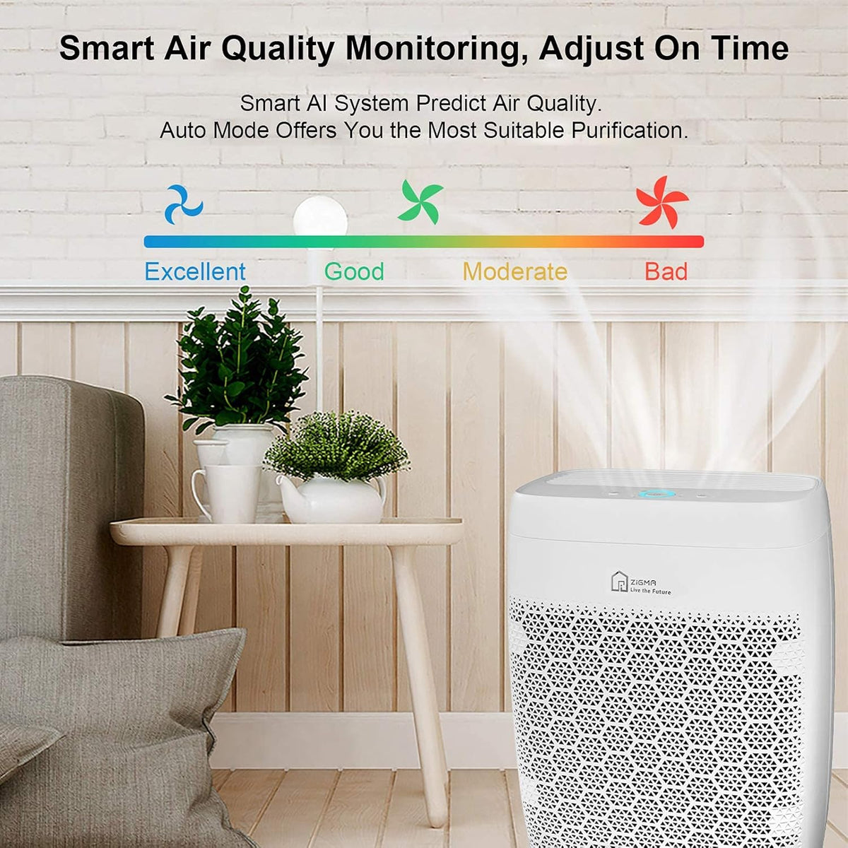 True HEPA 5-in-1 Smart WIFI Air Purifier C791