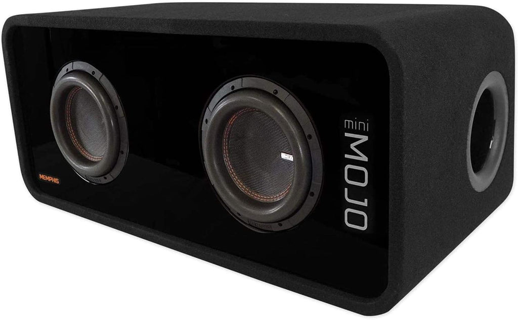 Dual 8" 3600w 1 Ohm Car Subwoofer Enclosure J4947
