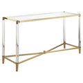 Rectangular Glass Top Sofa Table S666233