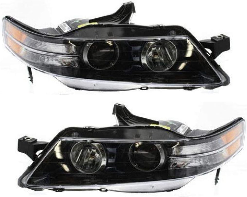 Headlight Assembly Pair for Acura TL 2007 2008 Type-S Model D229820