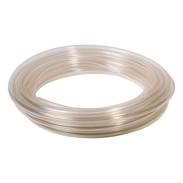 Soft Clear PVC Tubing, Inner Diameter 3/16 inch, Outer Diameter 1/4 inch, 100 ft D56061
