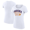 White Phoenix Suns Fitted T-Shirt N601