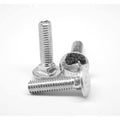 M8 x 1.25 x 40 mm Coarse Thread Carriage Bolt Low Carbon Steel Zinc Plated Pk 100 G93350