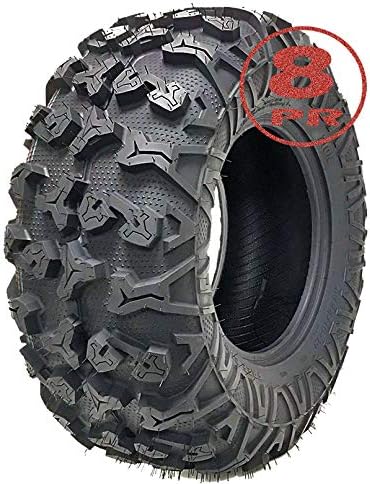 ATV Tire 25x11-12 8PR with Side Scuff Guard P56612