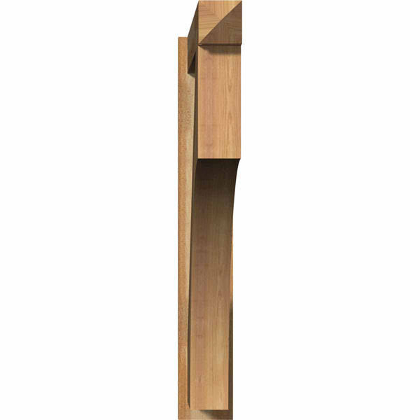 6x22W x 42x22D x 42x22H Western Red Cedar Arts and Crafts Outlooker I6835