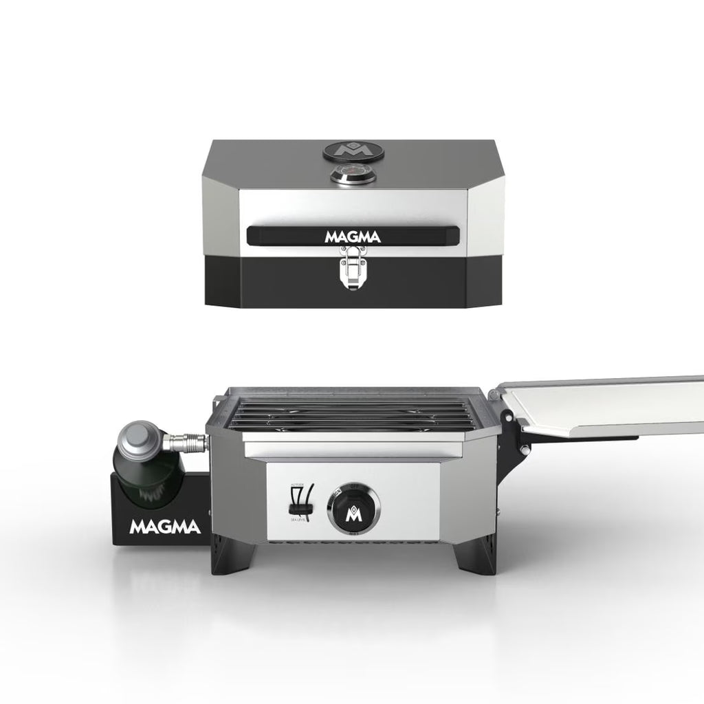 Single Burner Camping Stove With Grill Top S315742