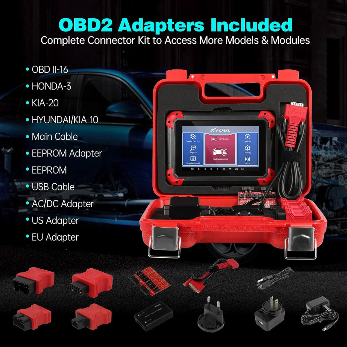 Automotive Key Programming Tool with 23+ Services X498
