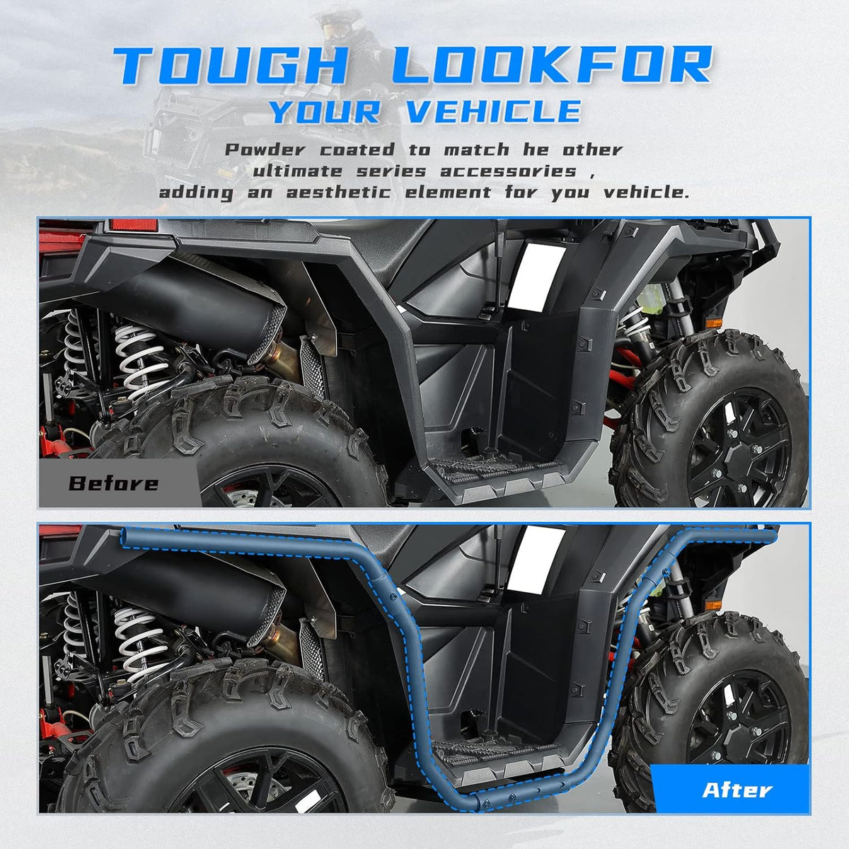 ATV Side Bumper Protection Frame R315