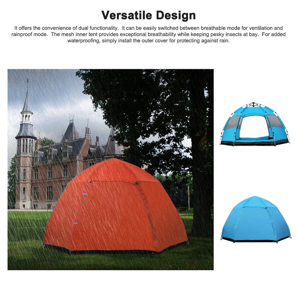 Automatic Quick Open Double Layer Camping Tent A55877