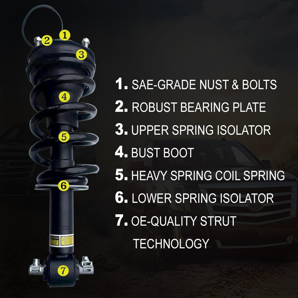 Pair Front Shock Absorber Strut Assembly S5475