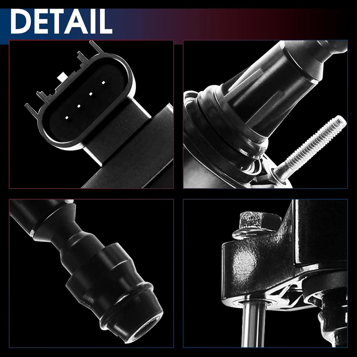 Set of 4 Ignition Coil for Chevrolet Equinox HHR Malibu Cobalt Buick Regal Verano Pontiac Saturn B2928