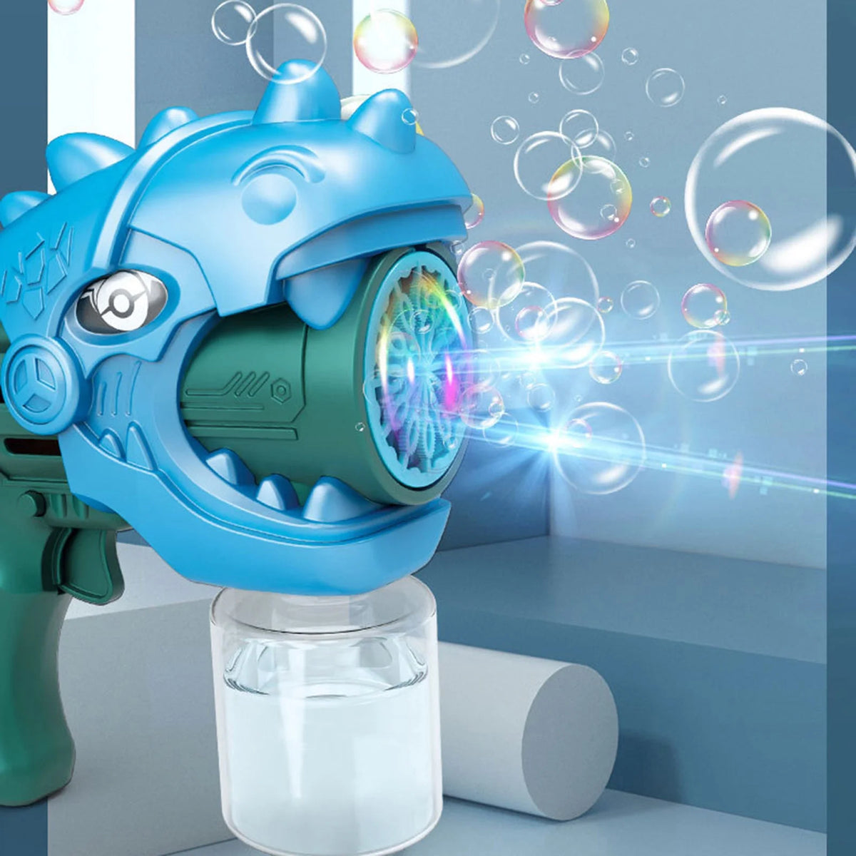Silver Bubble Machine for Children Y48135