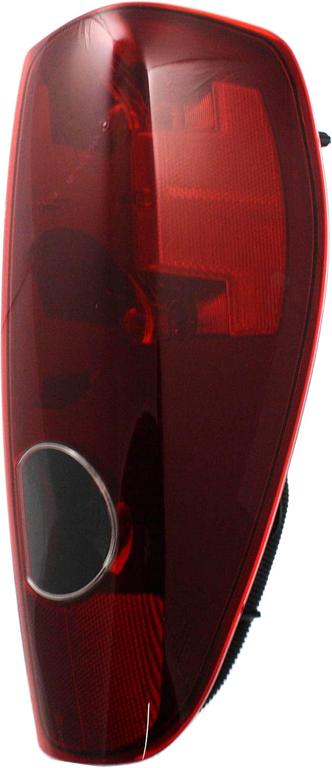 Tail Light Set of 2 Clear Red Lens Halogen M674