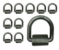 10 Pack Heavy Duty 5/8" Weld-On D Ring for Flatbed Truck Trailer Tie Down F334