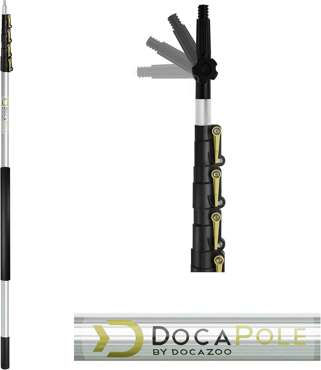 11 Inch Medium Bristle Deck Brush with Telescoping Pole J30246